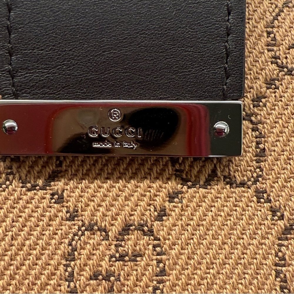 🔥GUARANTEED AUTHENTIC LIKE NEWGucci Tan and Brown  Monogram Wallet🔥 - Picture 3 of 15